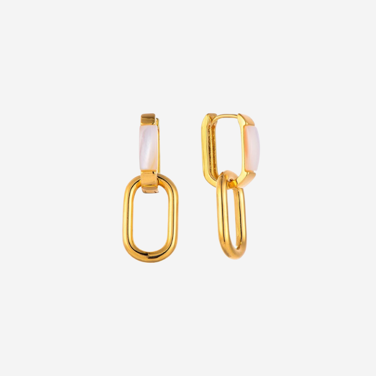 Örhängen i 18k Guldpläterat