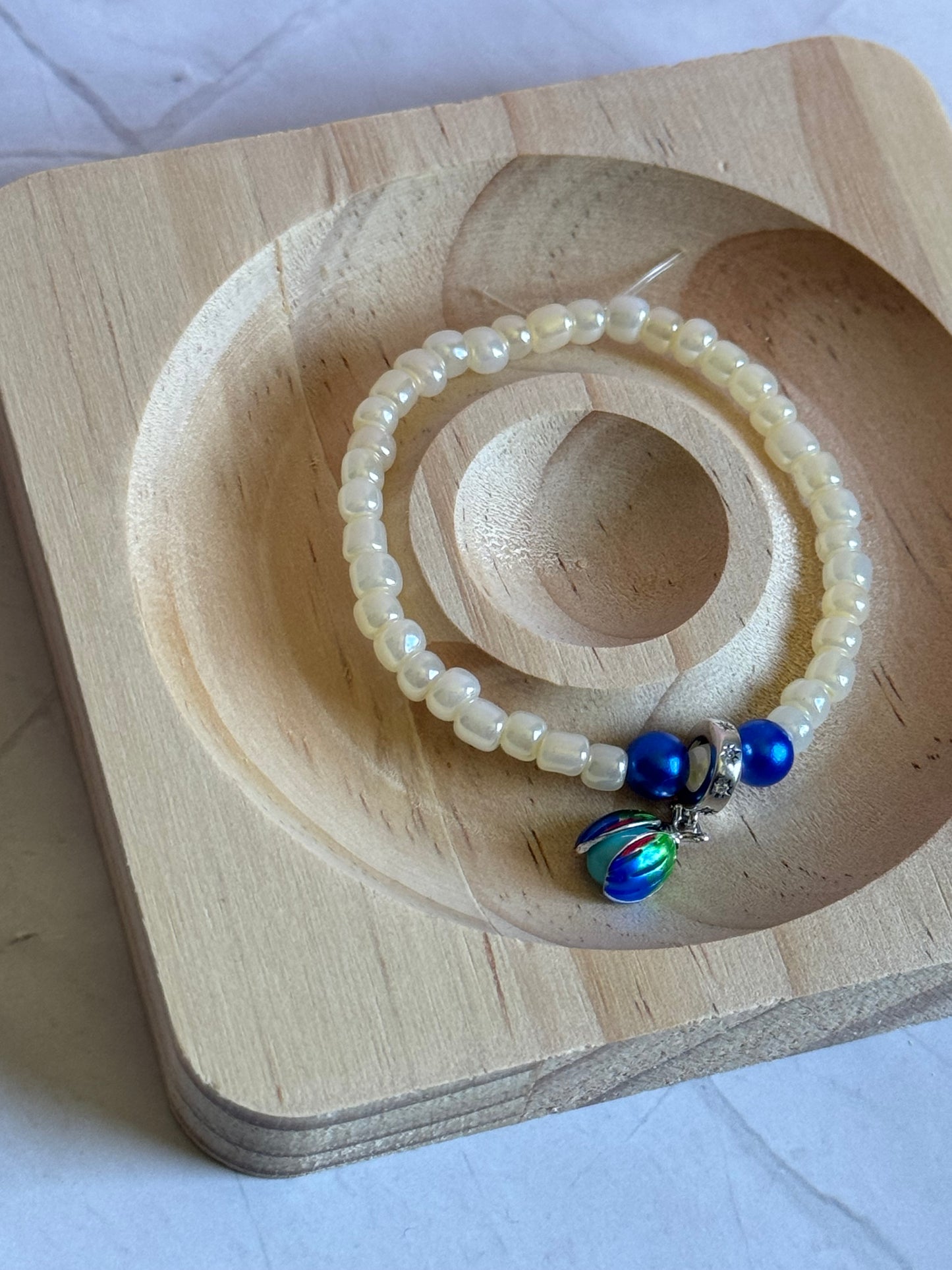 Färgglad Eldfluga-hänge – Sterlingsilver