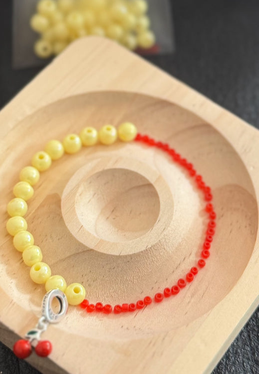 Cherry Fruit Charm – 925 Sterling Silver