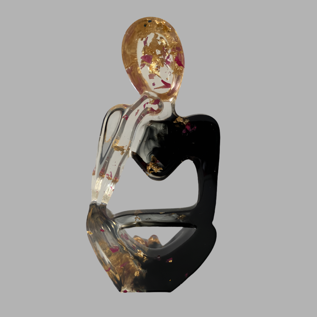 1st Resinfigurer handmade, Tänkare Människor, dekoration