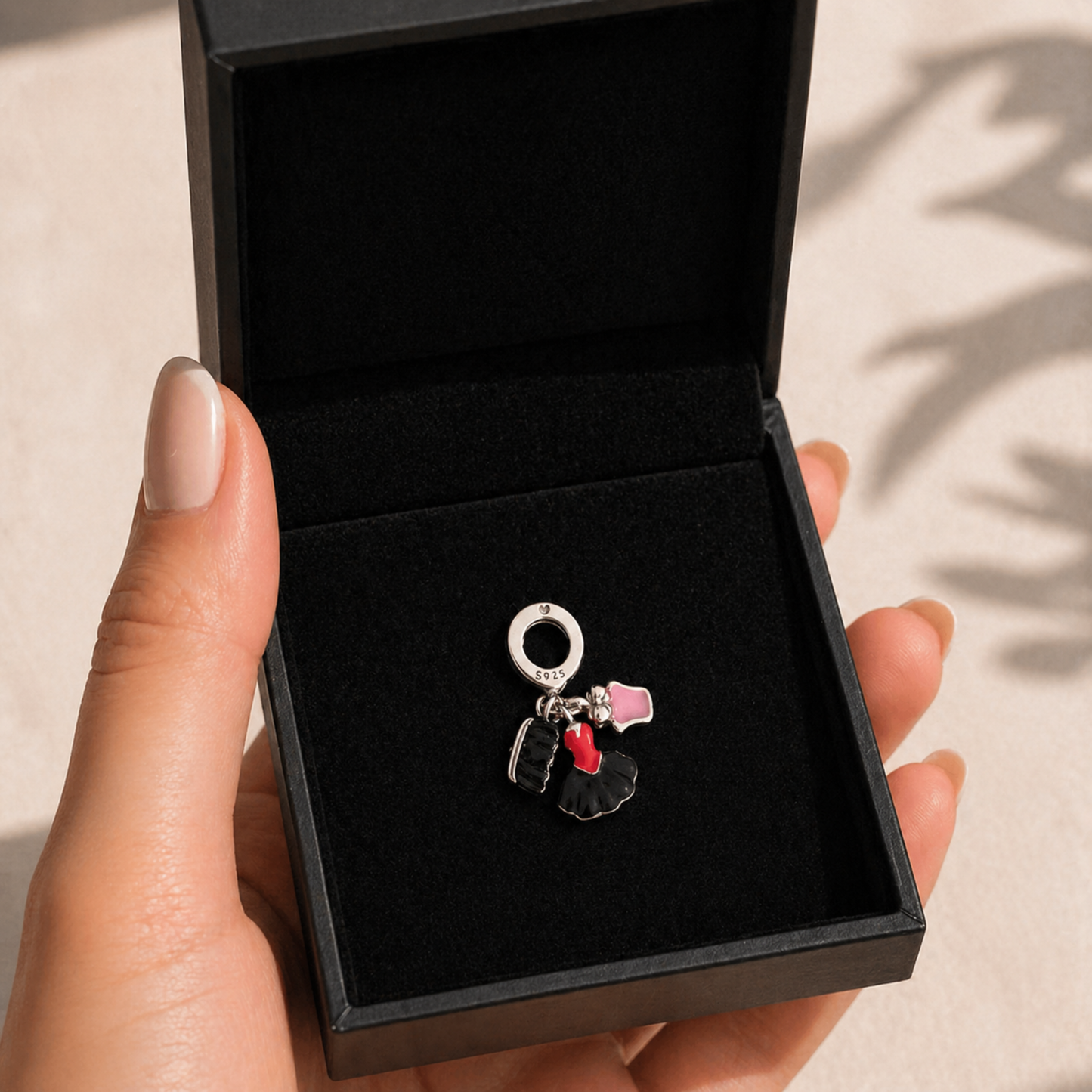 Elegant Charm i 925 Sterlingsilver