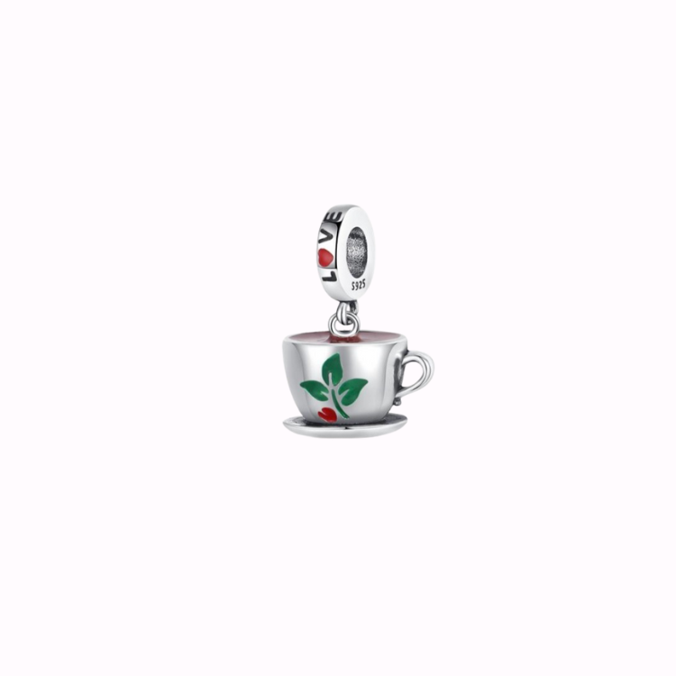 Kärlekstekoppberlock - 925 Sterling Silver
