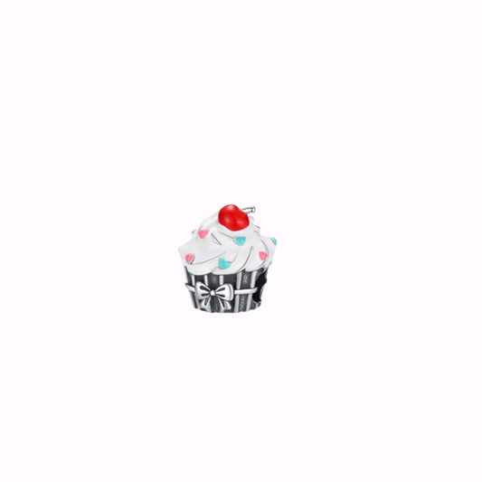 Cupcake-berlock – Söt smyckesdetalj