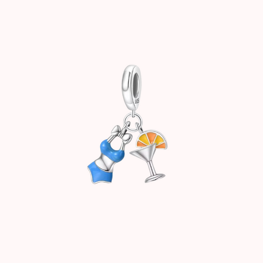 Charm i silver – Sommaroutfit & drink